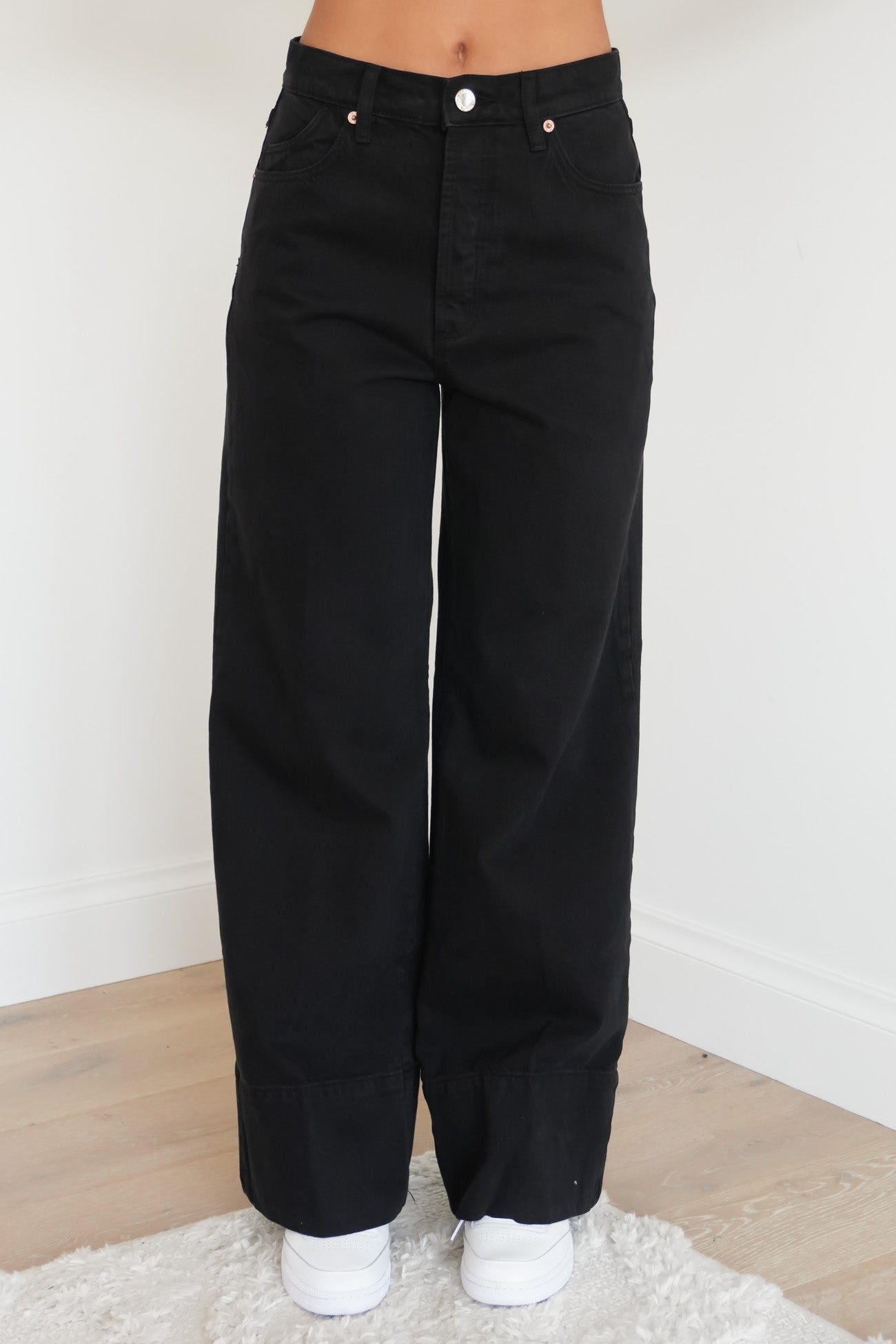 Relaxed Sailor Jean Long Noir