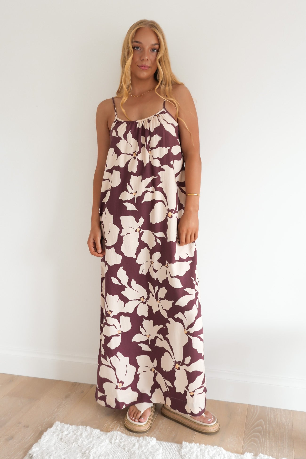 Rhi Maxi Dress Terra Brown