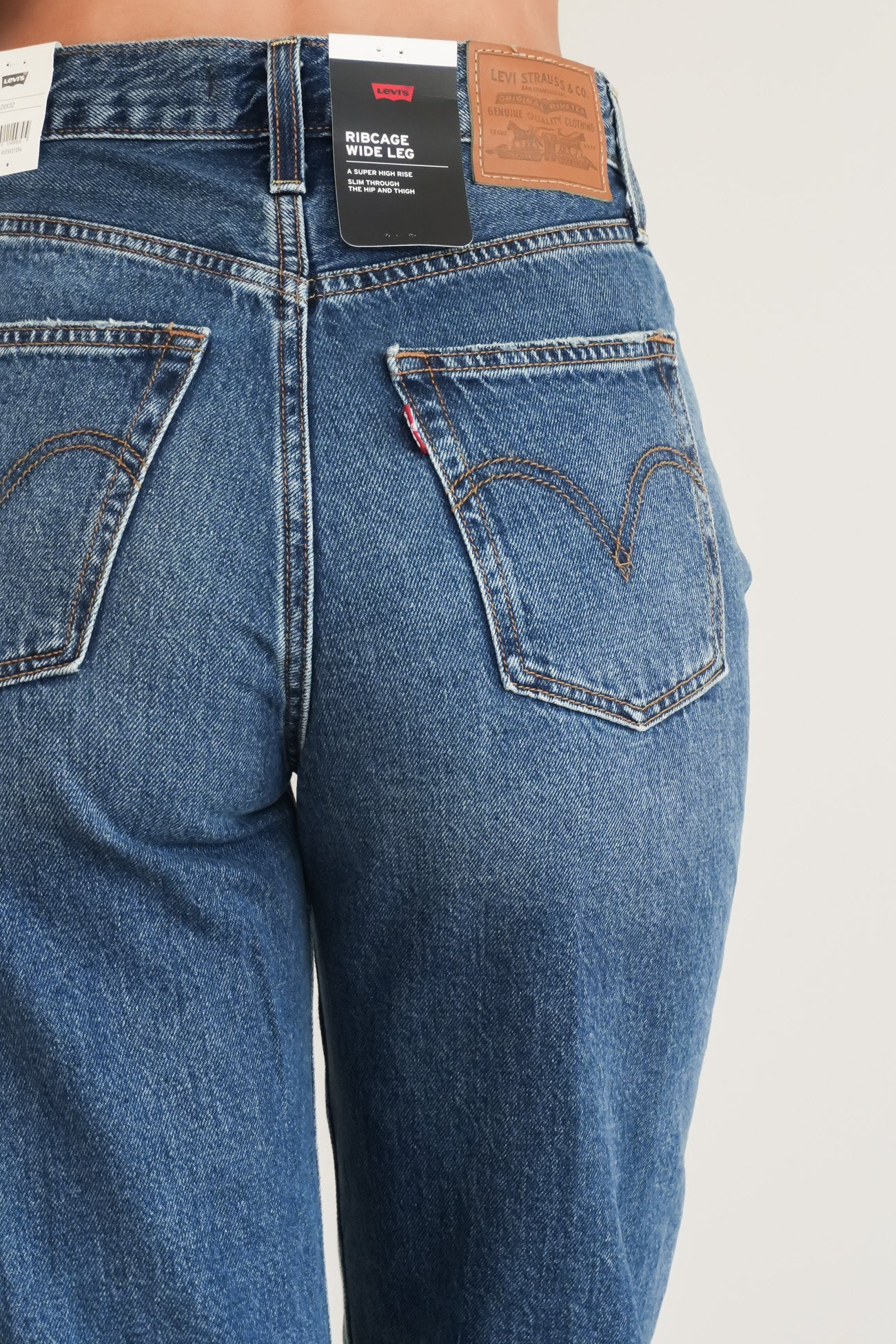 Ribcage Wide Leg Jean Polar Perimiter