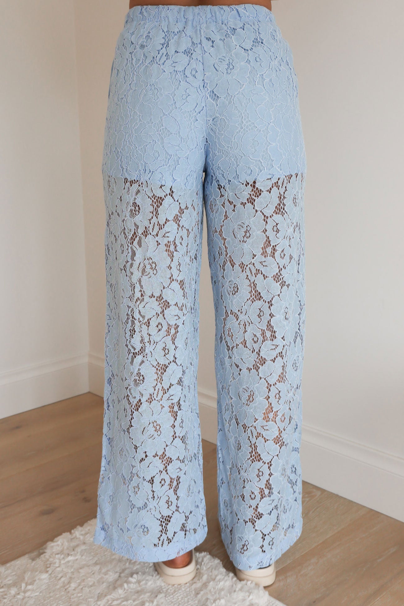 Romeo Lace Pant Blue