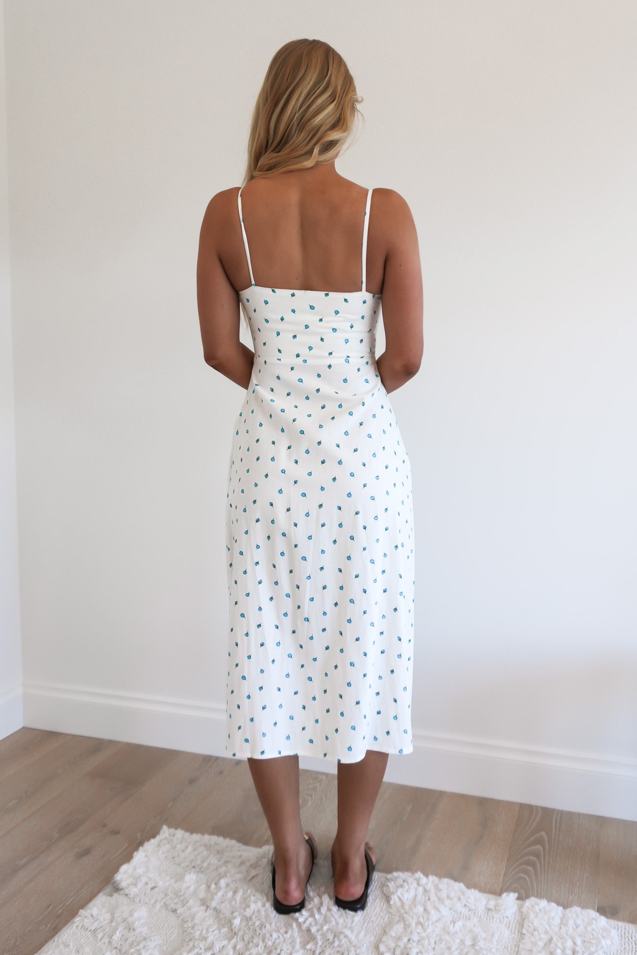 Rose Bud Cafe Dress White