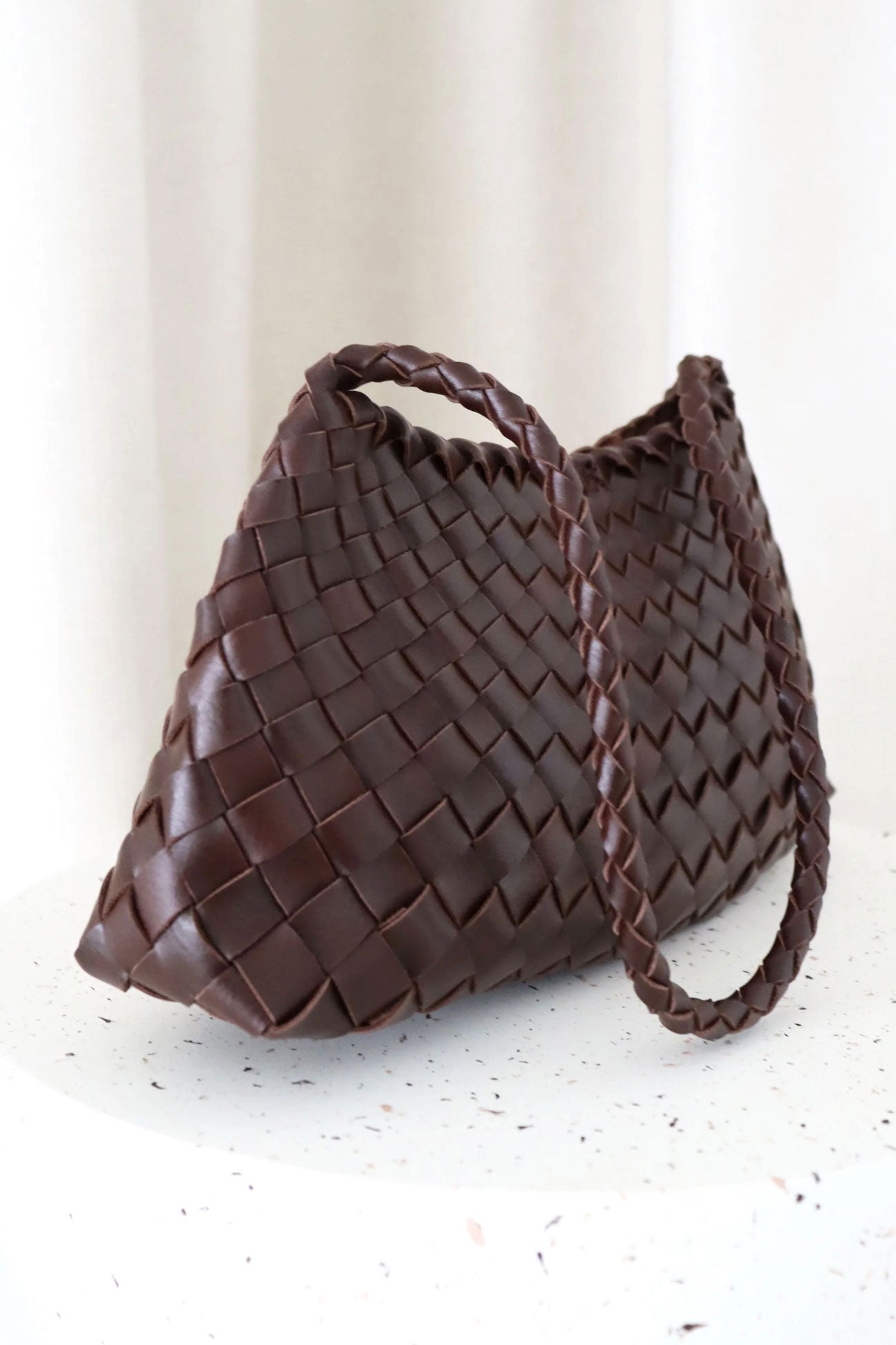Roselle Woven Bag Brown