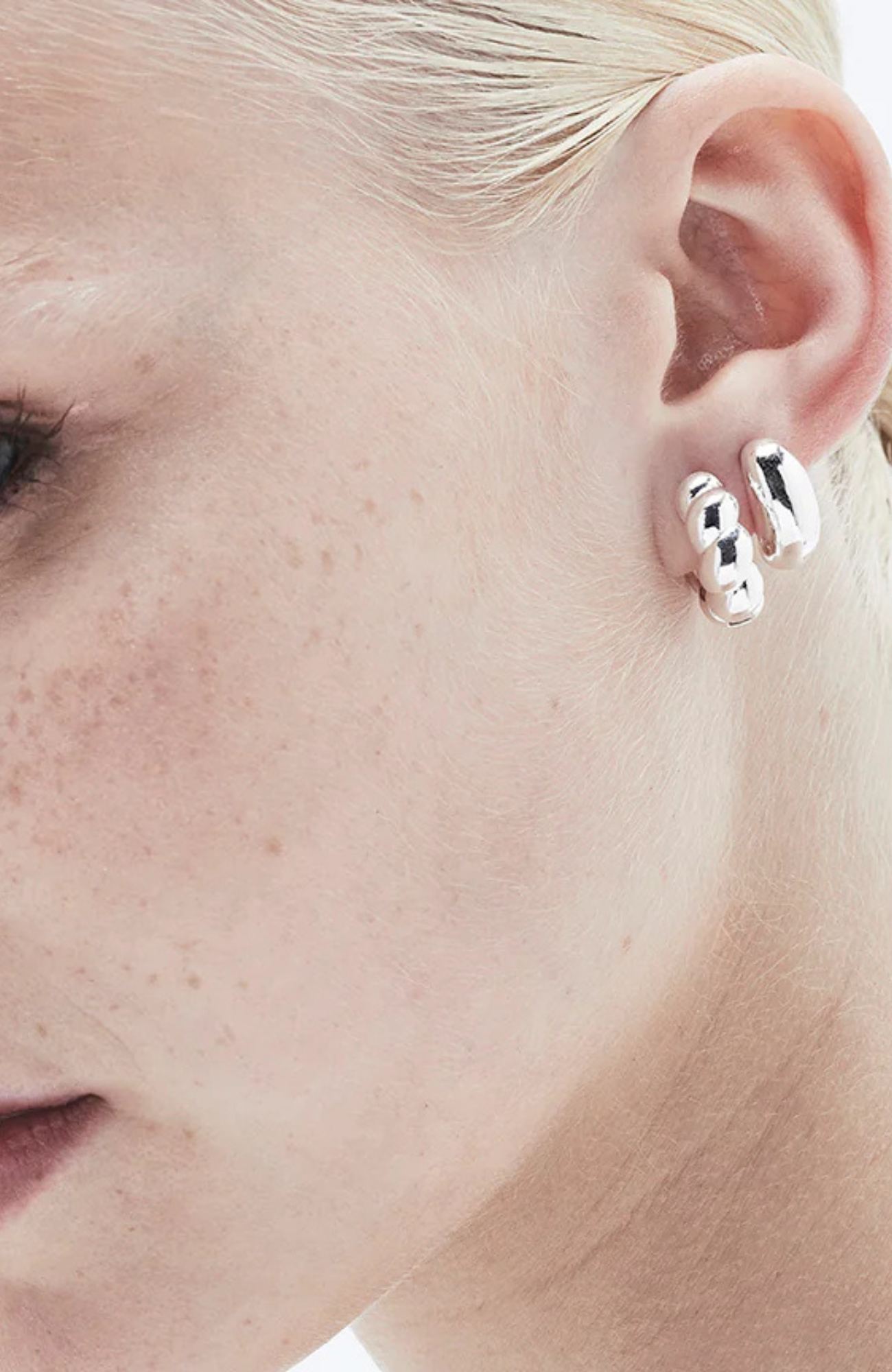 Rumi Earrings Silver