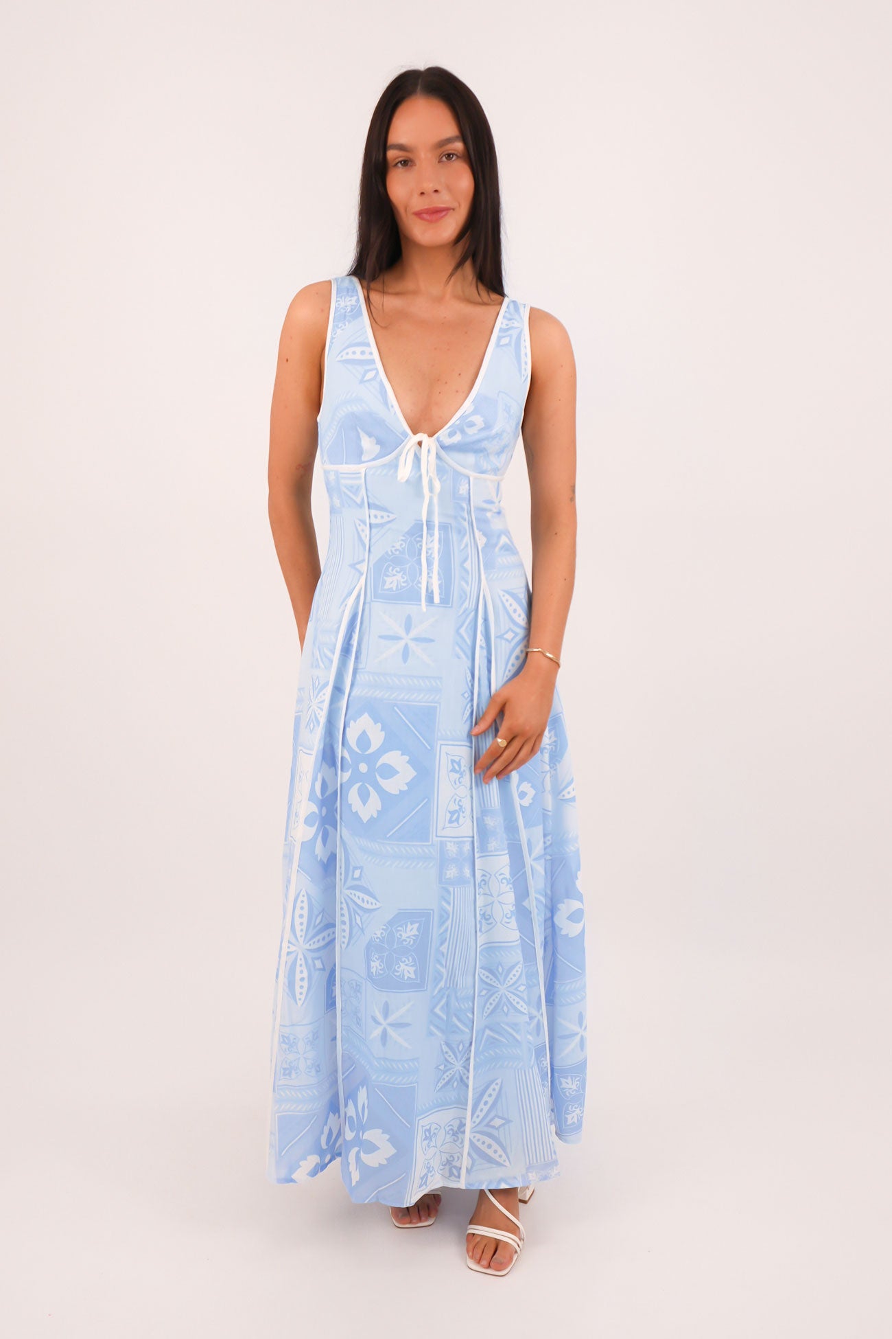 Runie Maxi Dress Blue