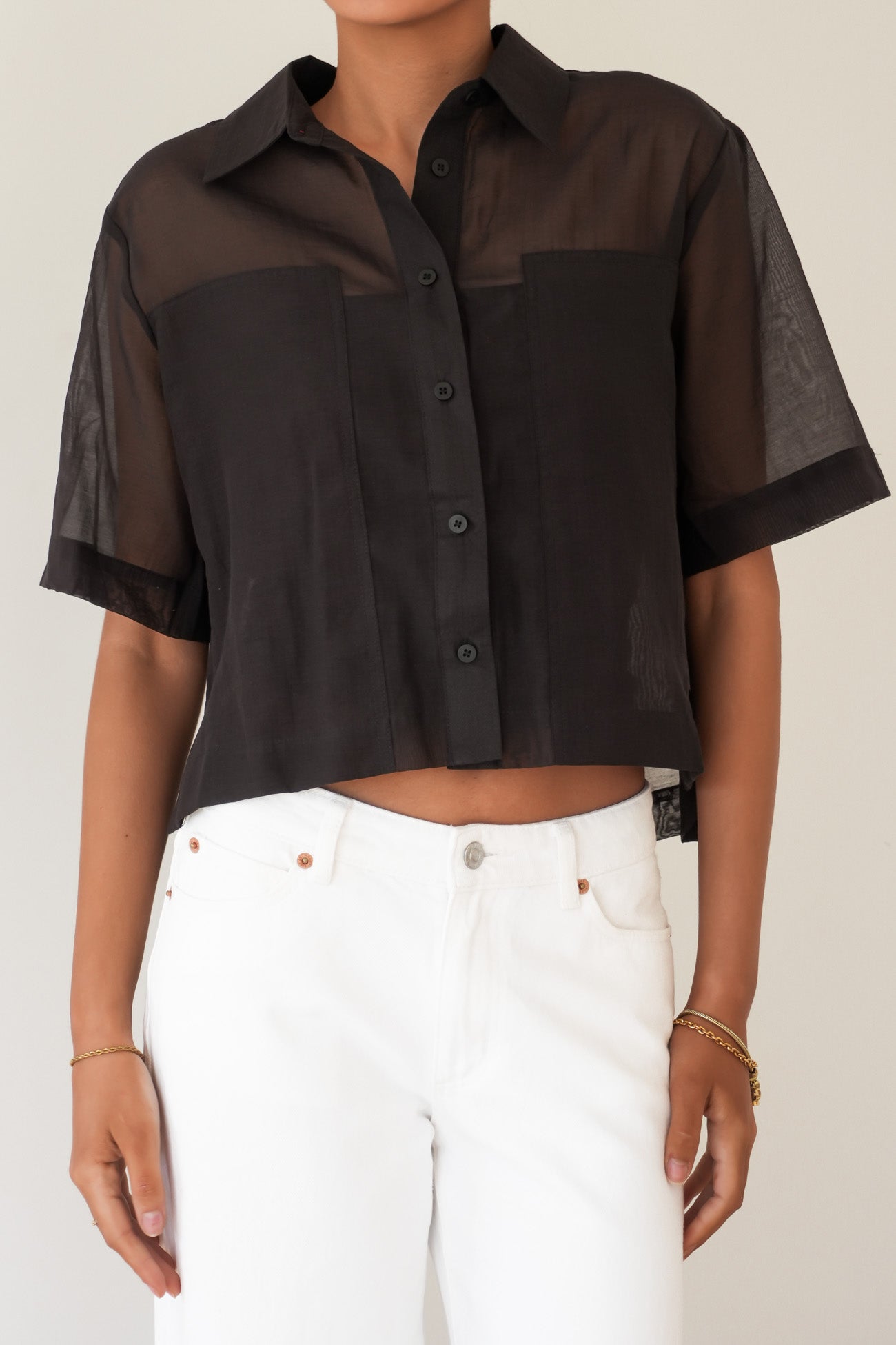 Ryan Sheer Shirt Black