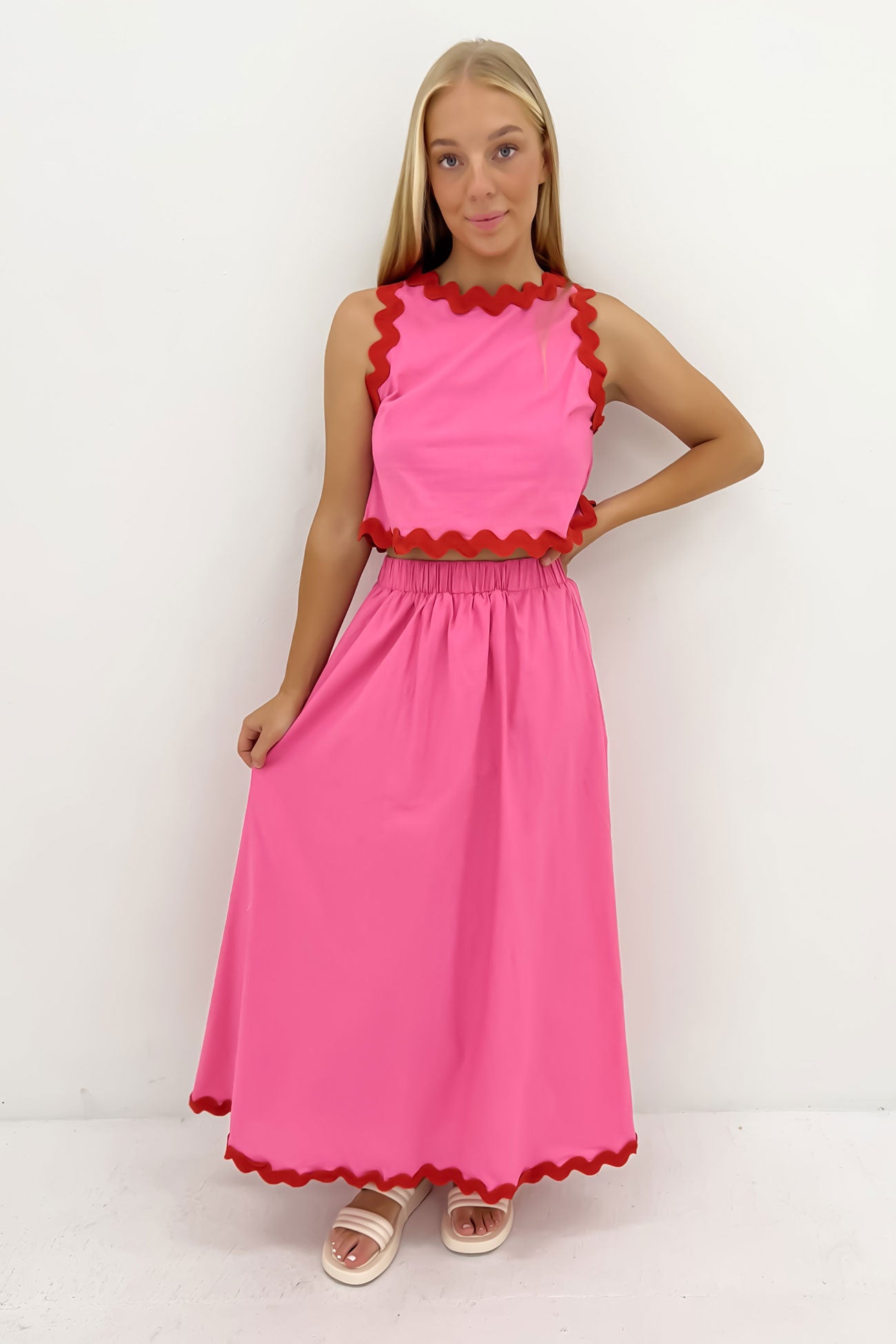 Rylee Set Pink Red