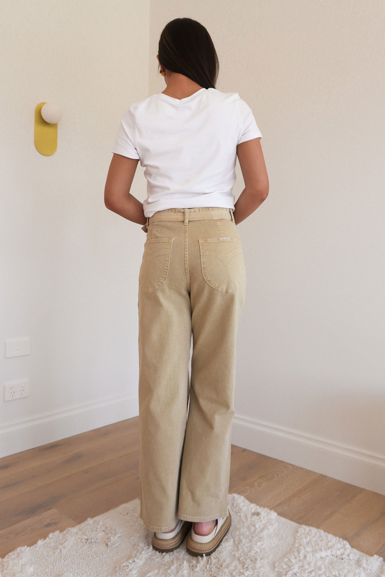 Sailor Belt Jean Pear