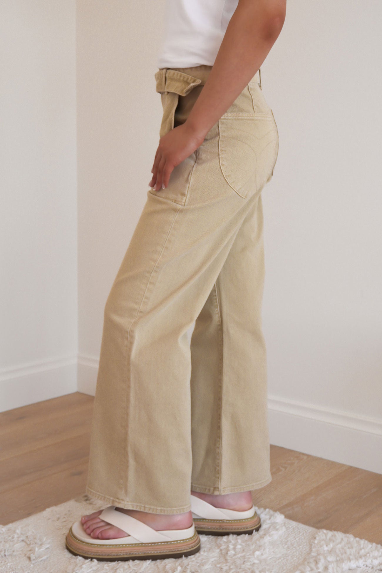 Sailor Belt Jean Pear