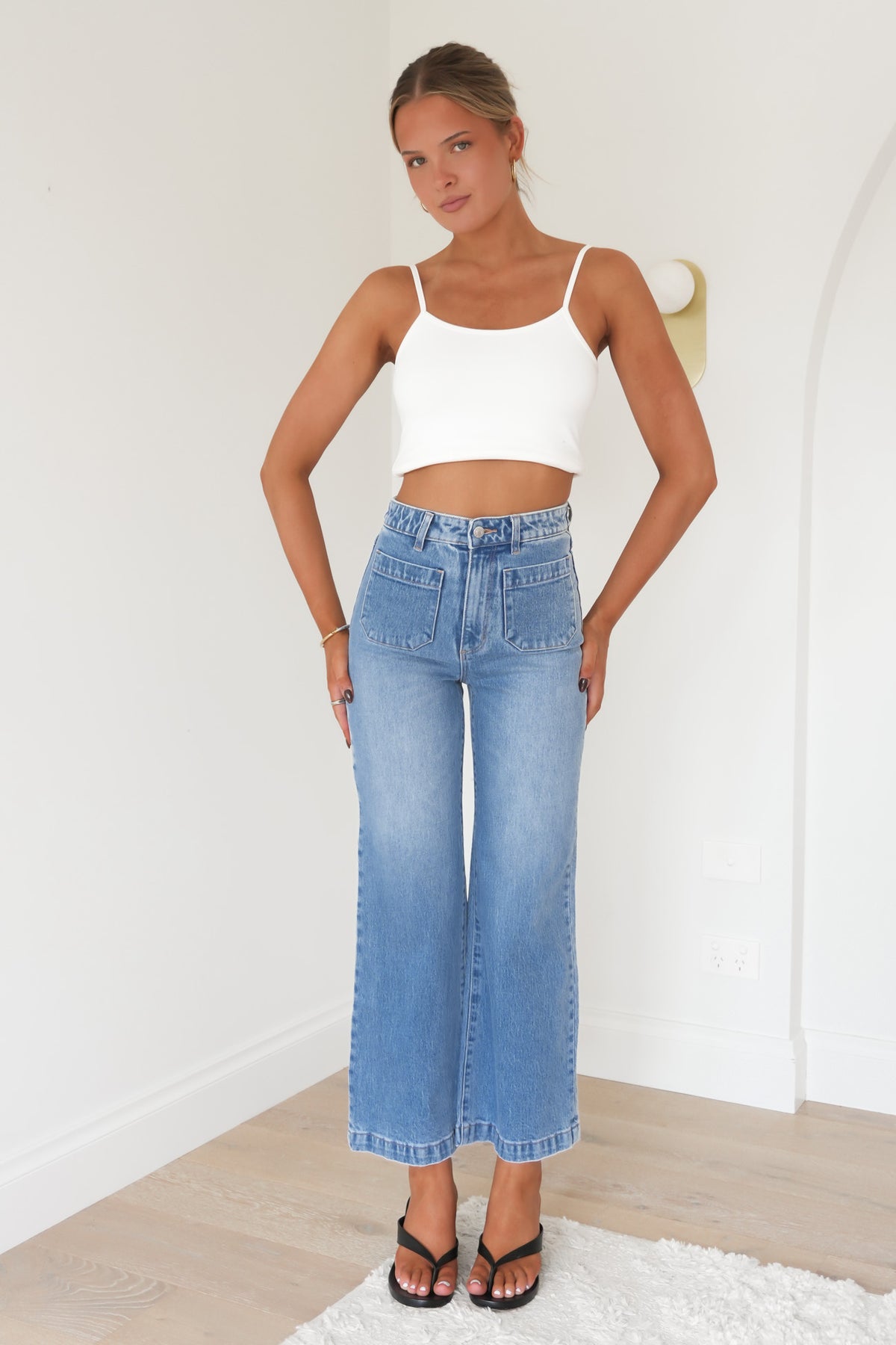 Sailor Cinch Jean Lennon Blue