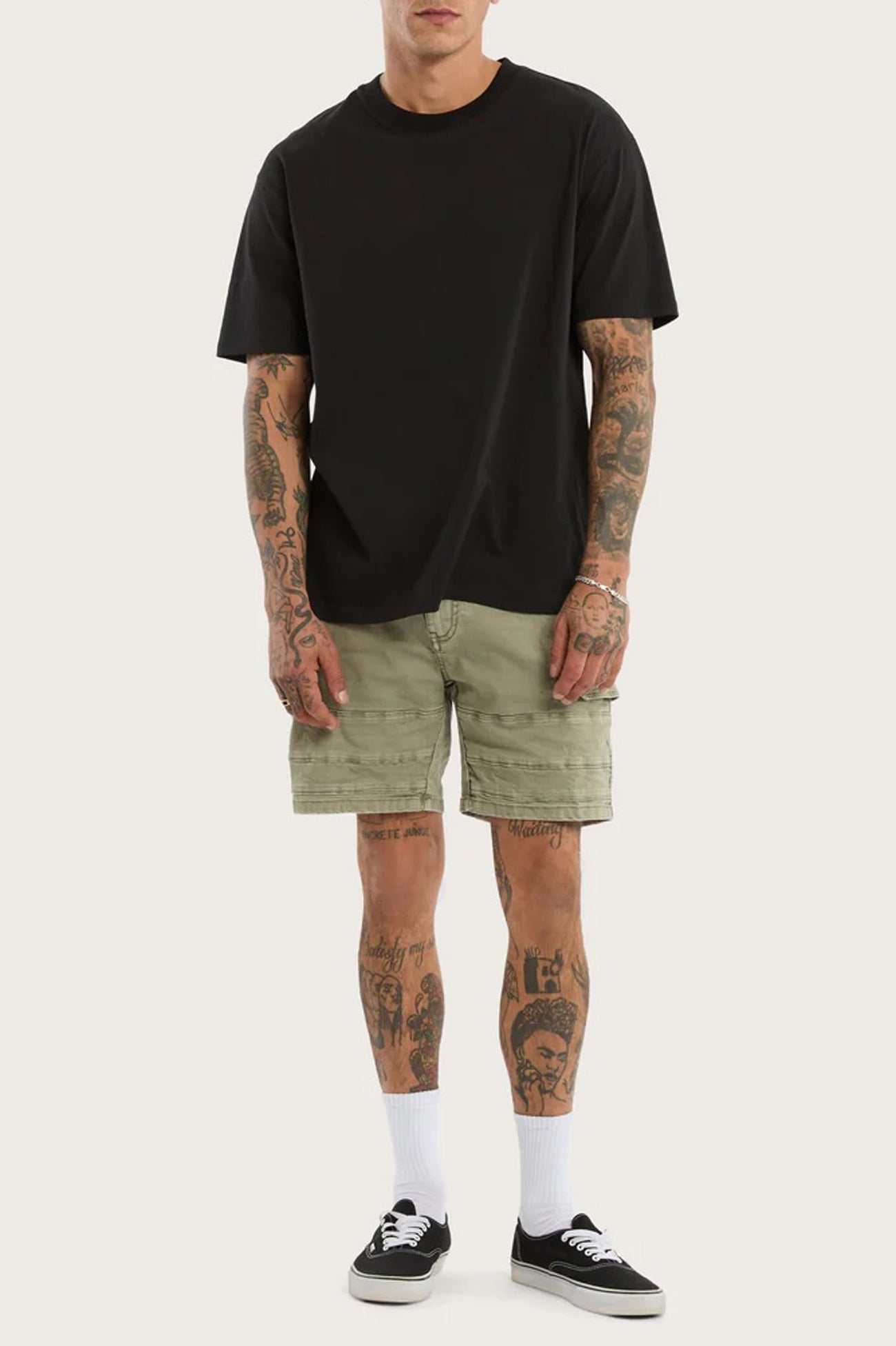 Salem Cargo Short Vintage Khaki