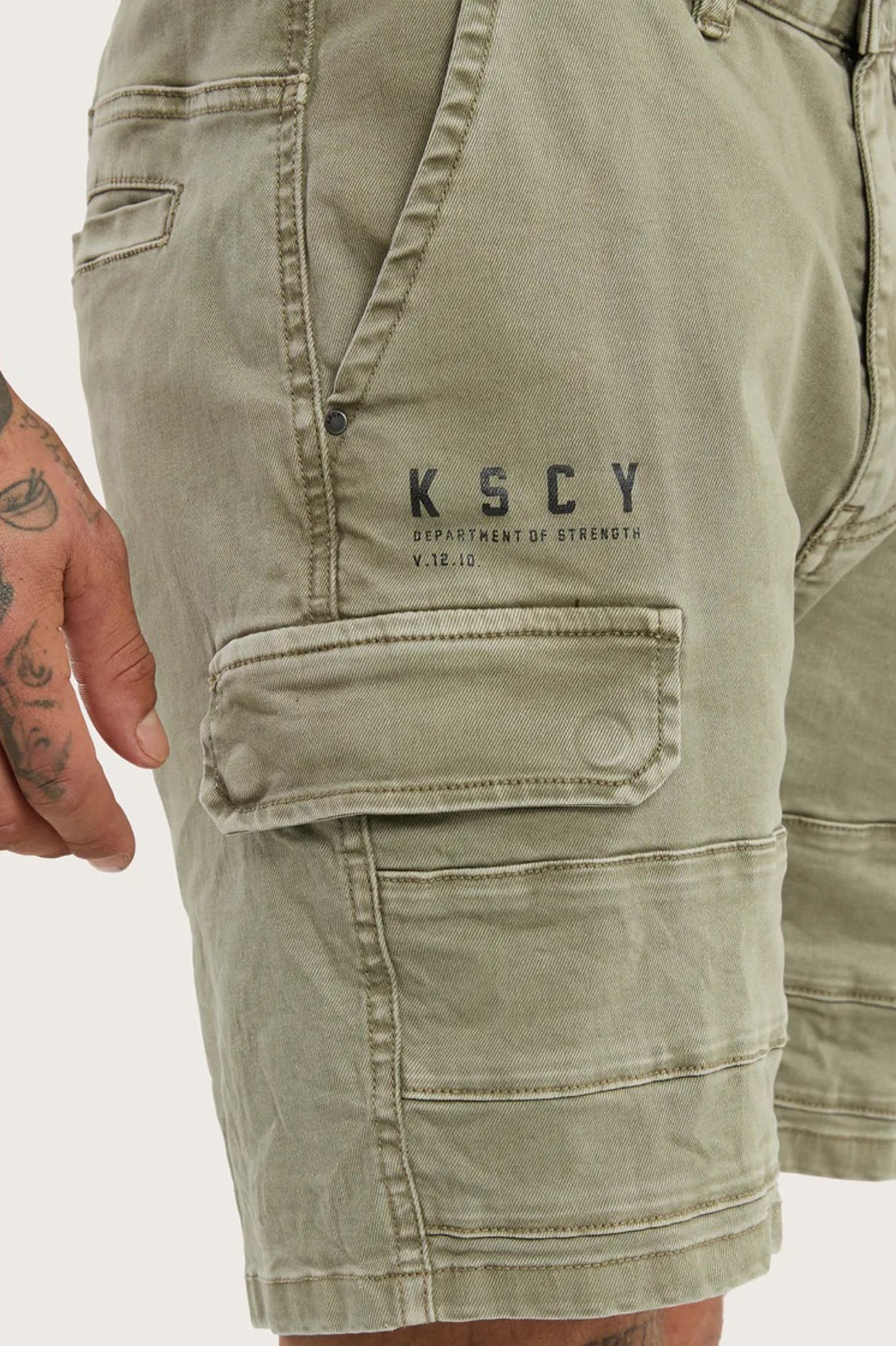 Salem Cargo Short Vintage Khaki