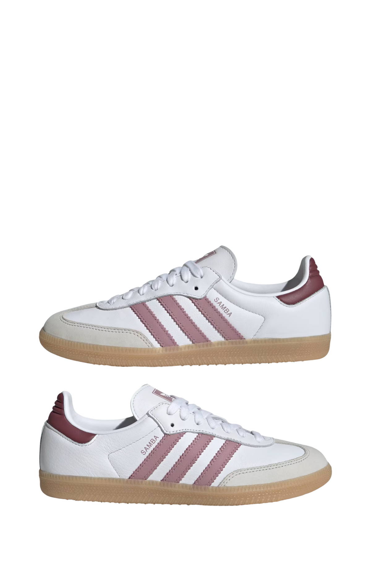 Samba OG Womens Cloud White Magic Mauve Burgundy