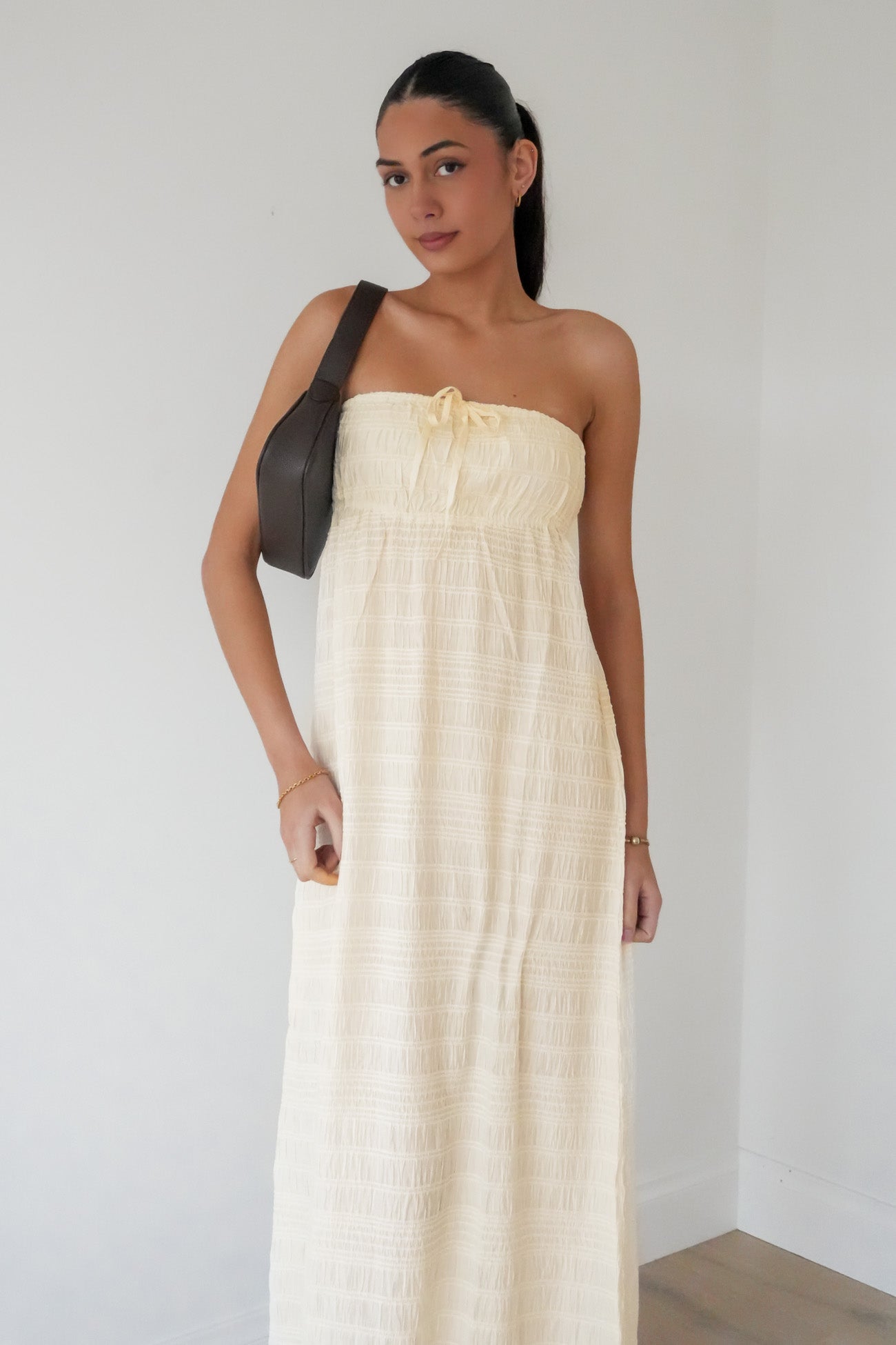 Sandy Cove Maxi Dress Cream
