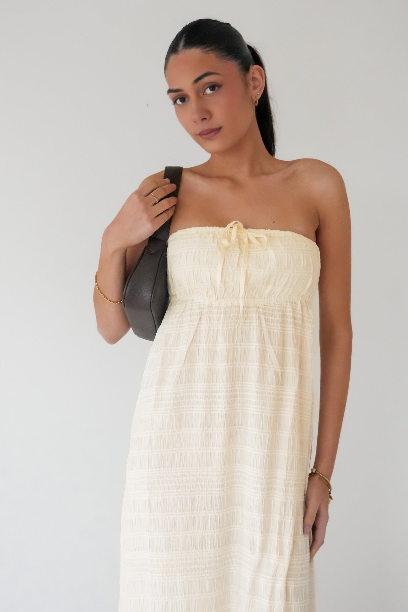 Sandy Cove Maxi Dress Cream