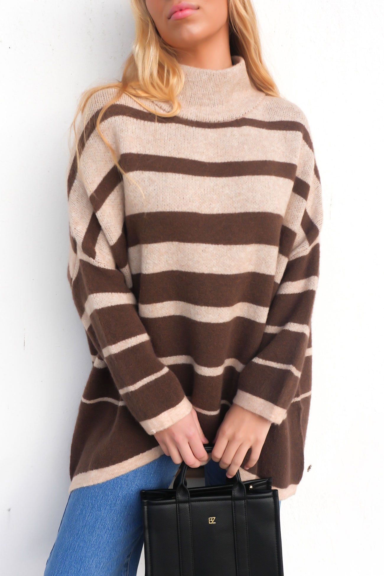 Saree Knit Jumper Chocolate
