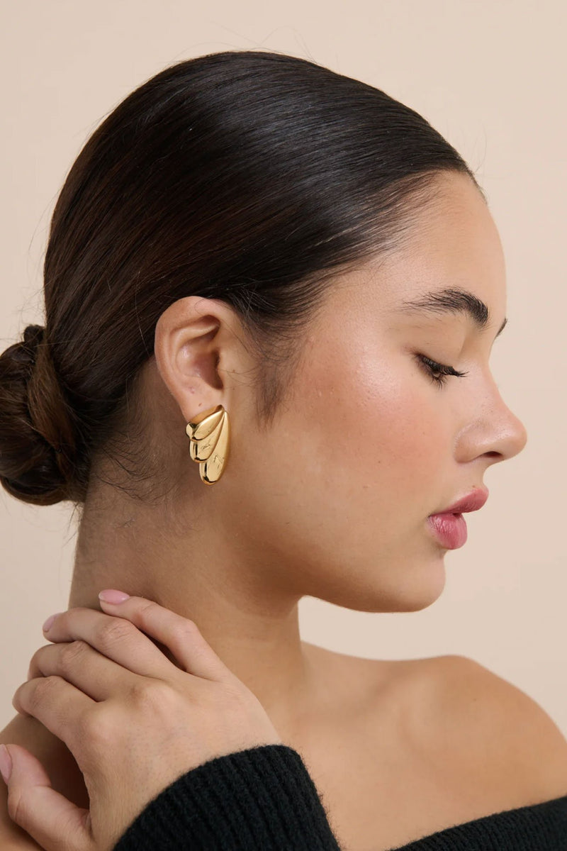Angela Earrings Gold