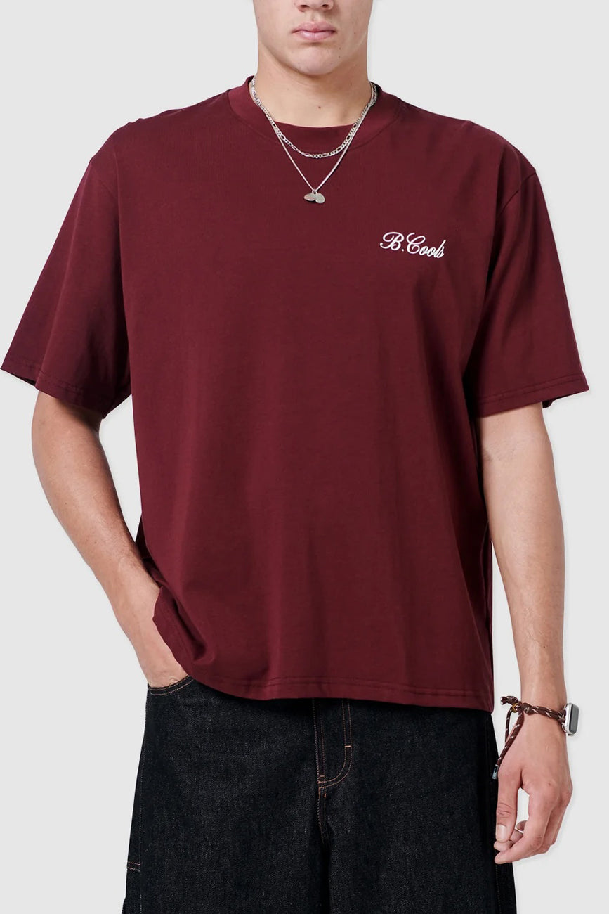 Scribe T-Shirt Oxblood