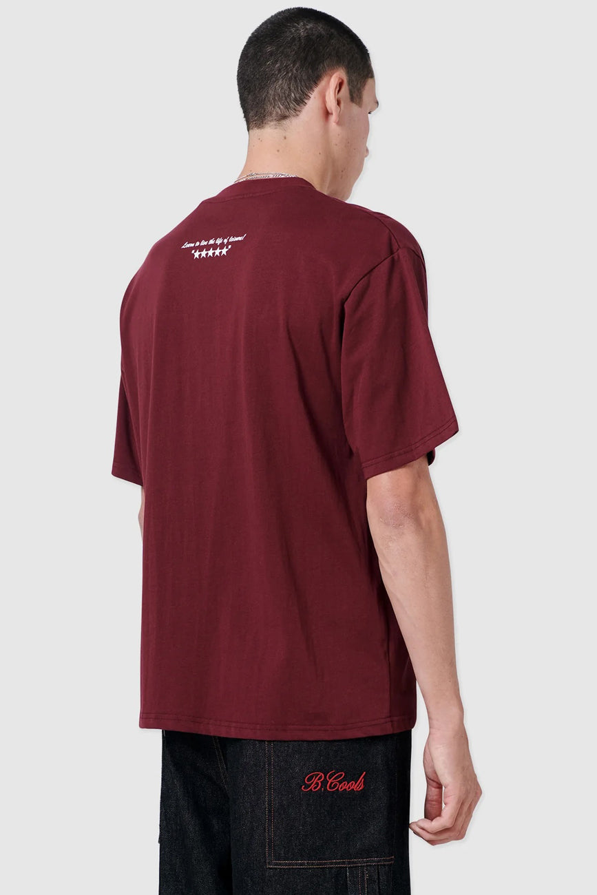 Scribe T-Shirt Oxblood