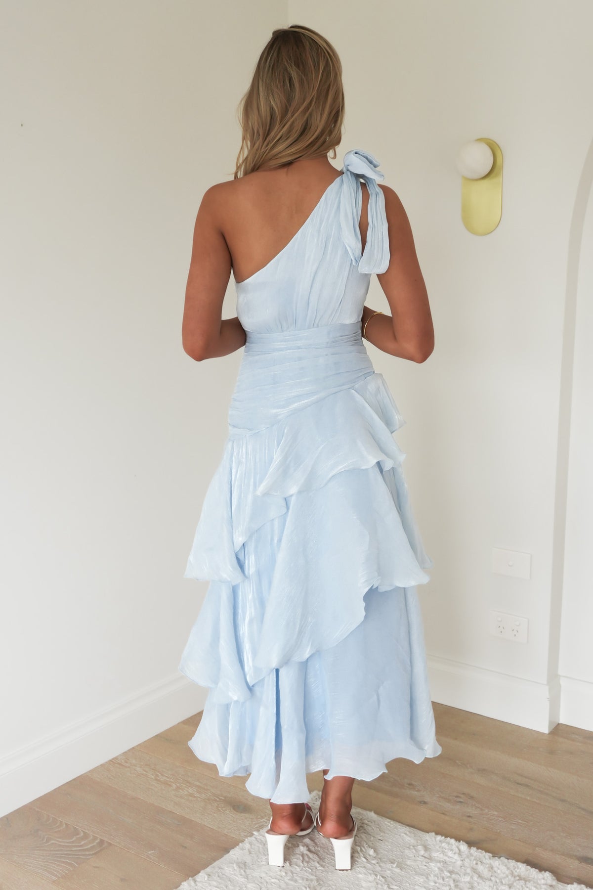 Seema Midi Dress Blue
