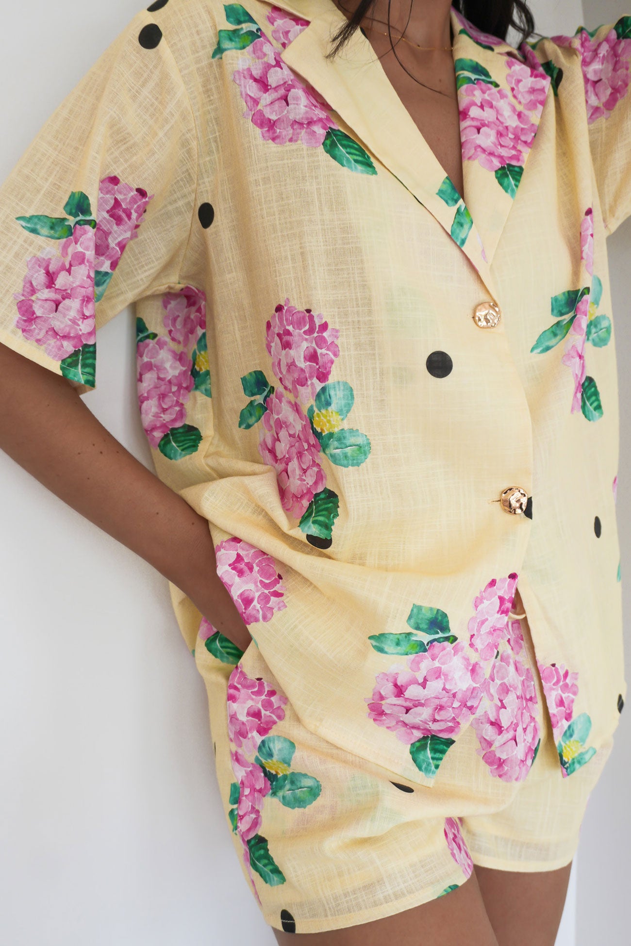 Serena Set Yellow Hydrangea