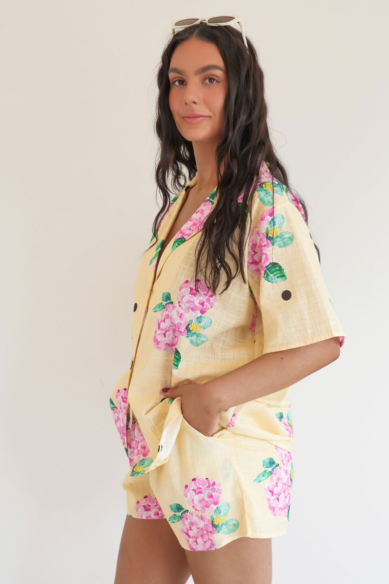 Serena Set Yellow Hydrangea