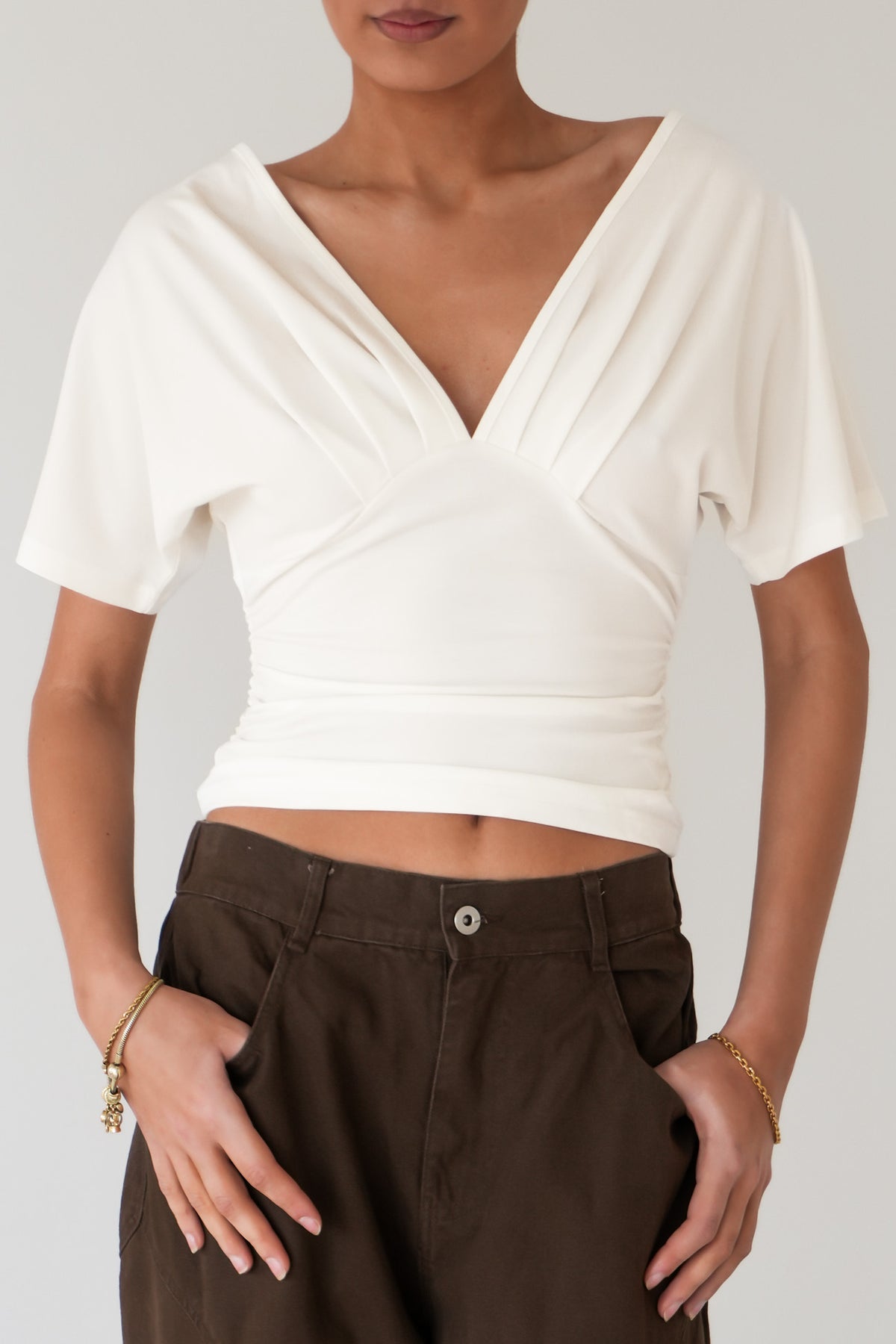Shaylyn Top White