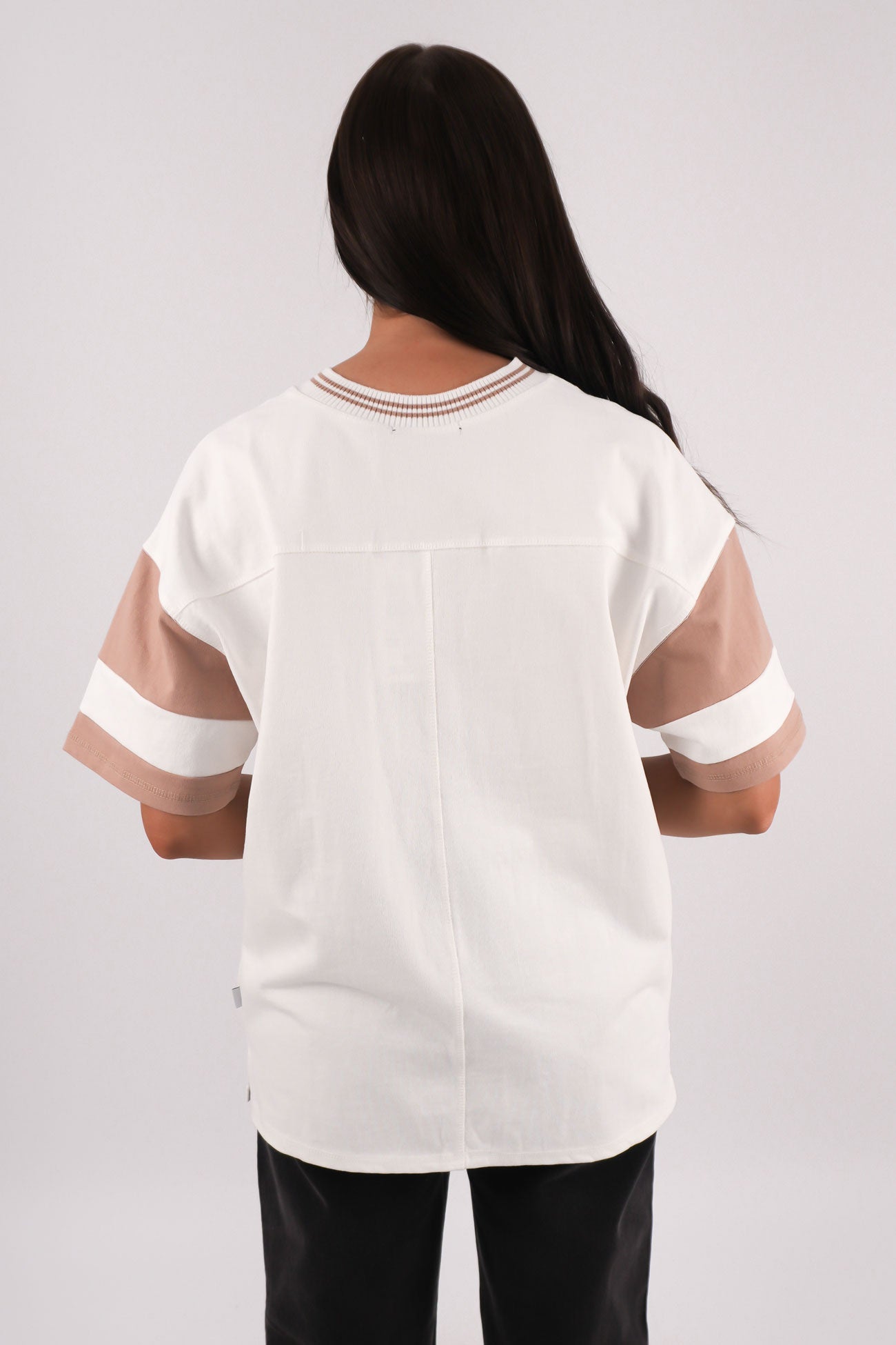 Soho V-Neck Tee Vintage White