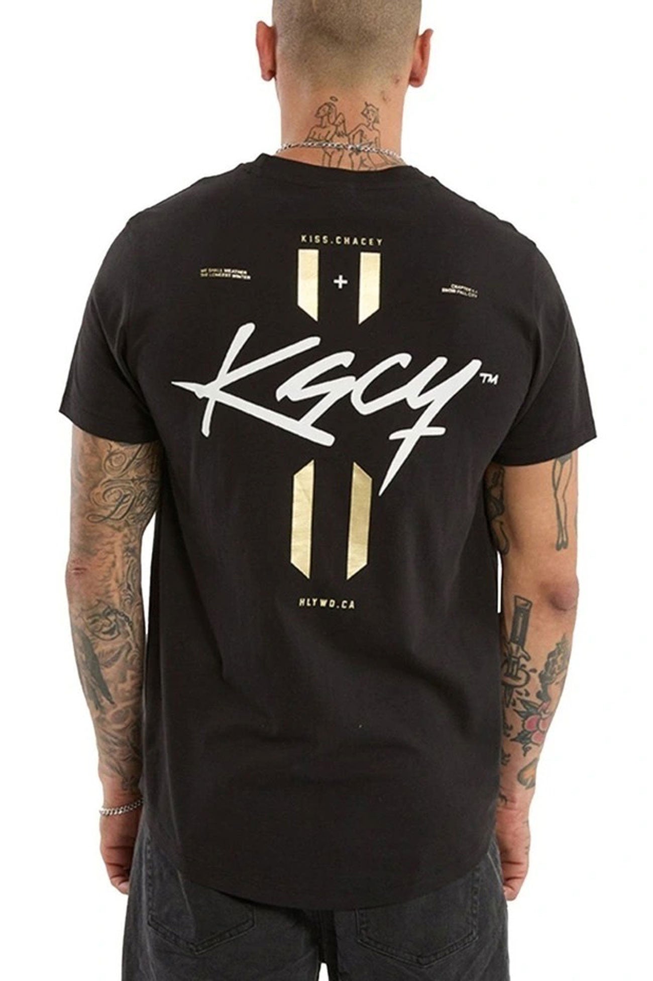 Stride Dual Curved Tee Jet Black