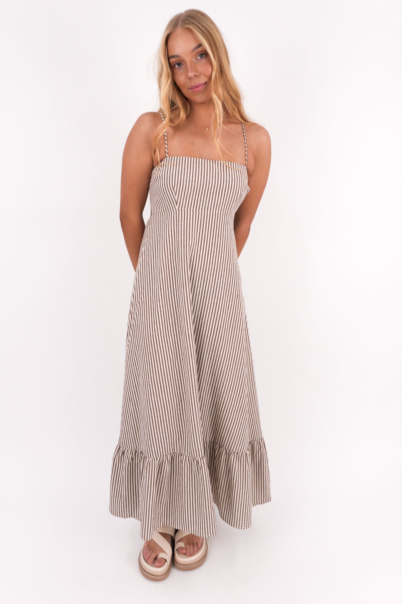 Sunday Maxi Dress Chocolate