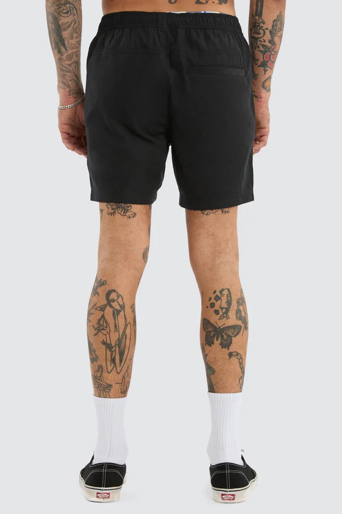 Sunrise Elastic Waist Short Jet Black