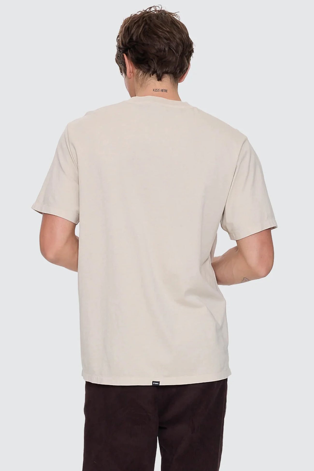 Between Chaos & Calm Merch Fit Tee Oatmeal