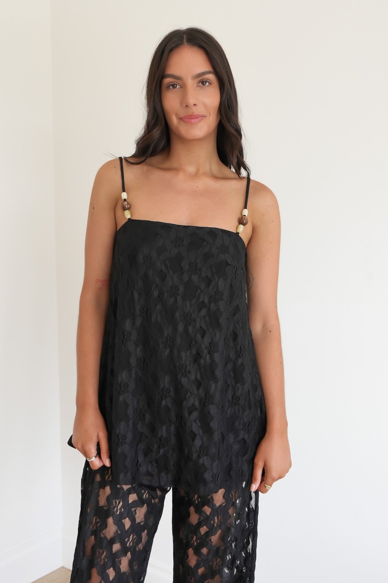 Tanah Lace Set Black