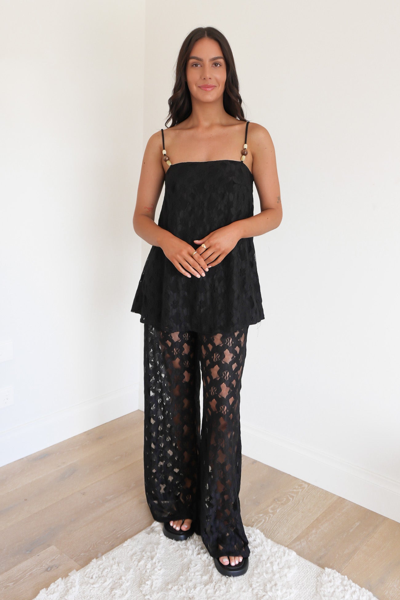 Tanah Lace Set Black