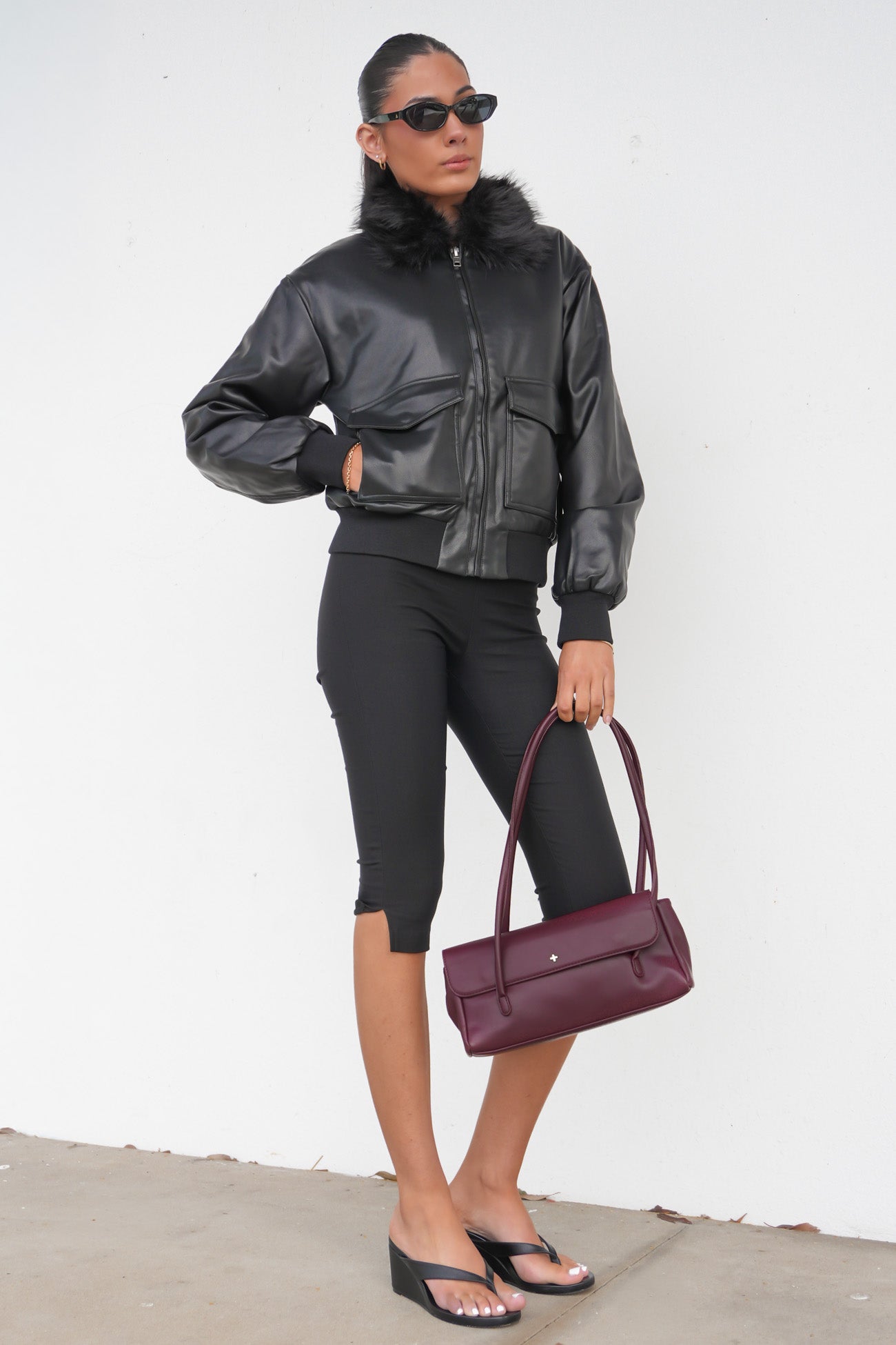 Taya Bomber Black