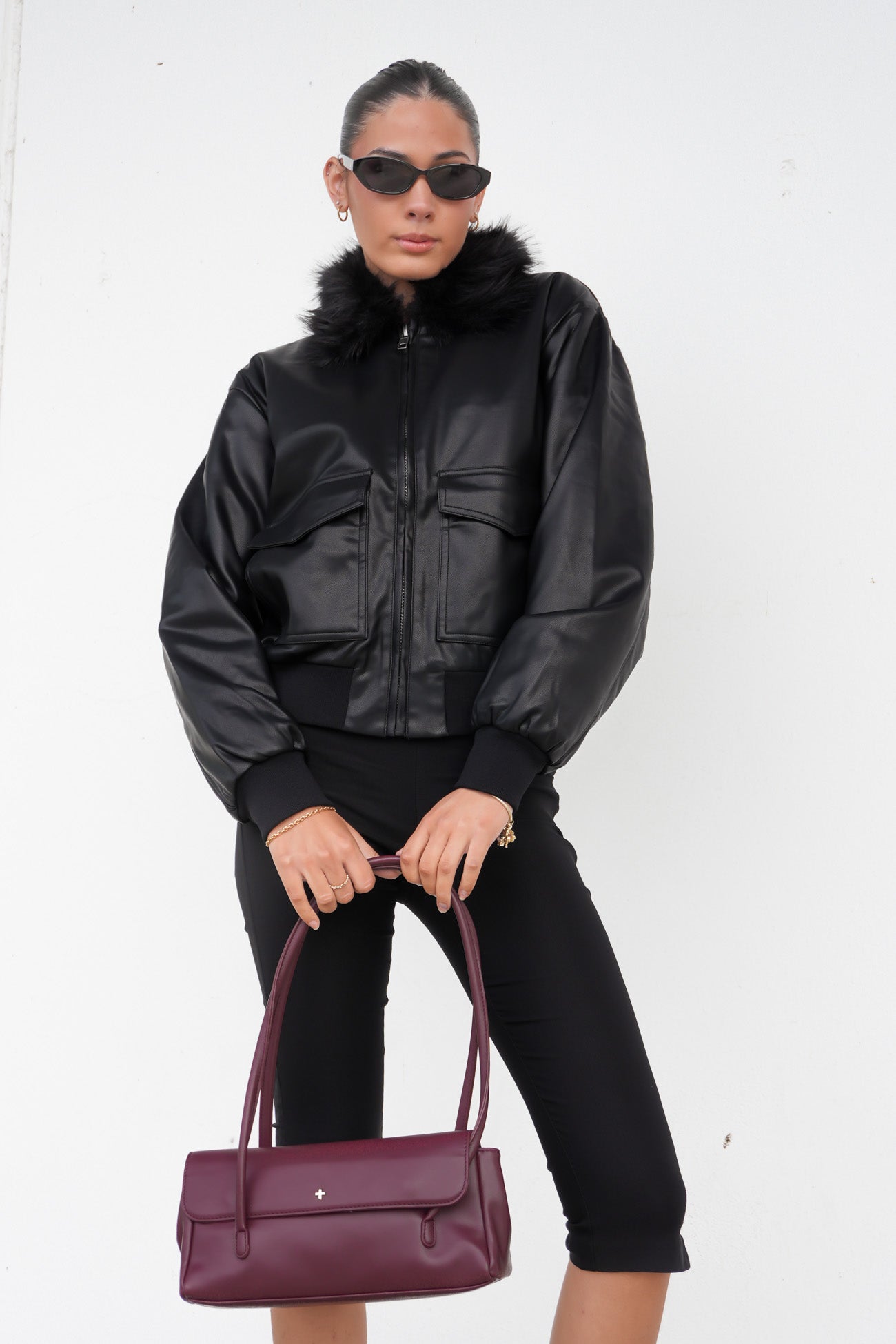 Taya Bomber Black