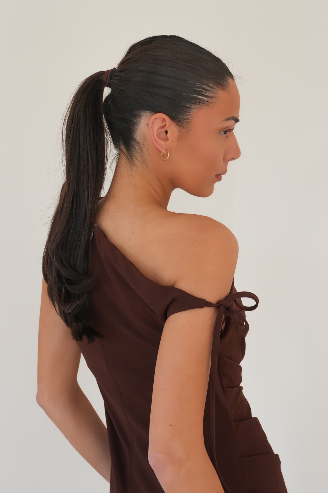 Taylah Maxi Dress Chocolate