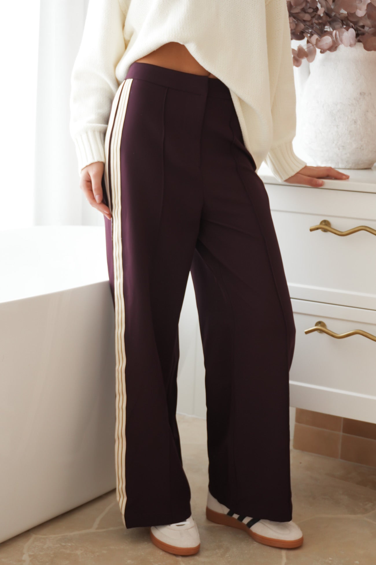 Tayler Pant Wine