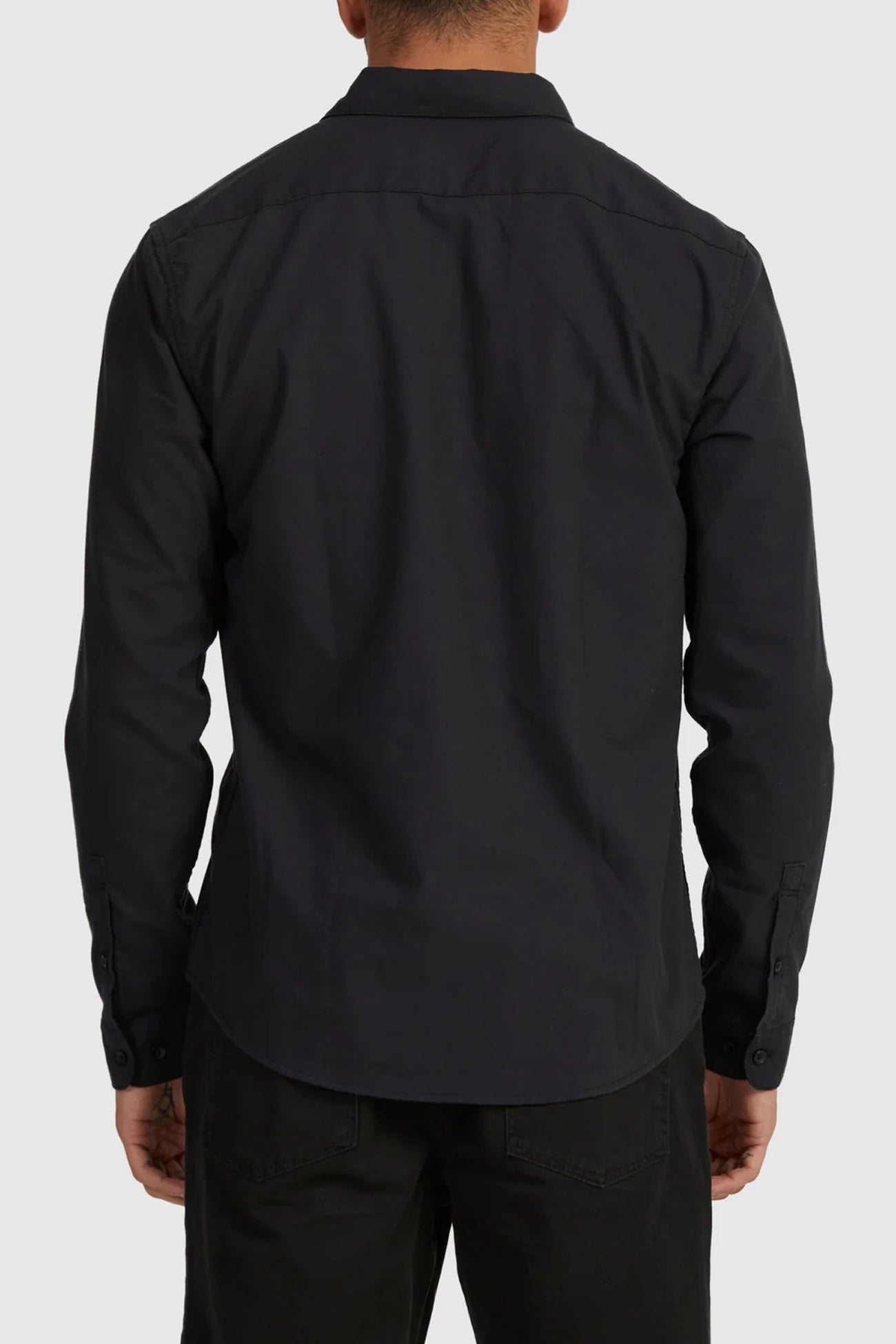 That'll Do Stretch Long Sleeve Shirt Black
