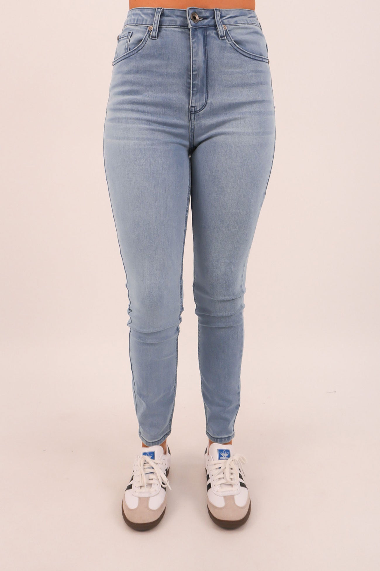 The Vice High Skinny Jean Clean Indigo