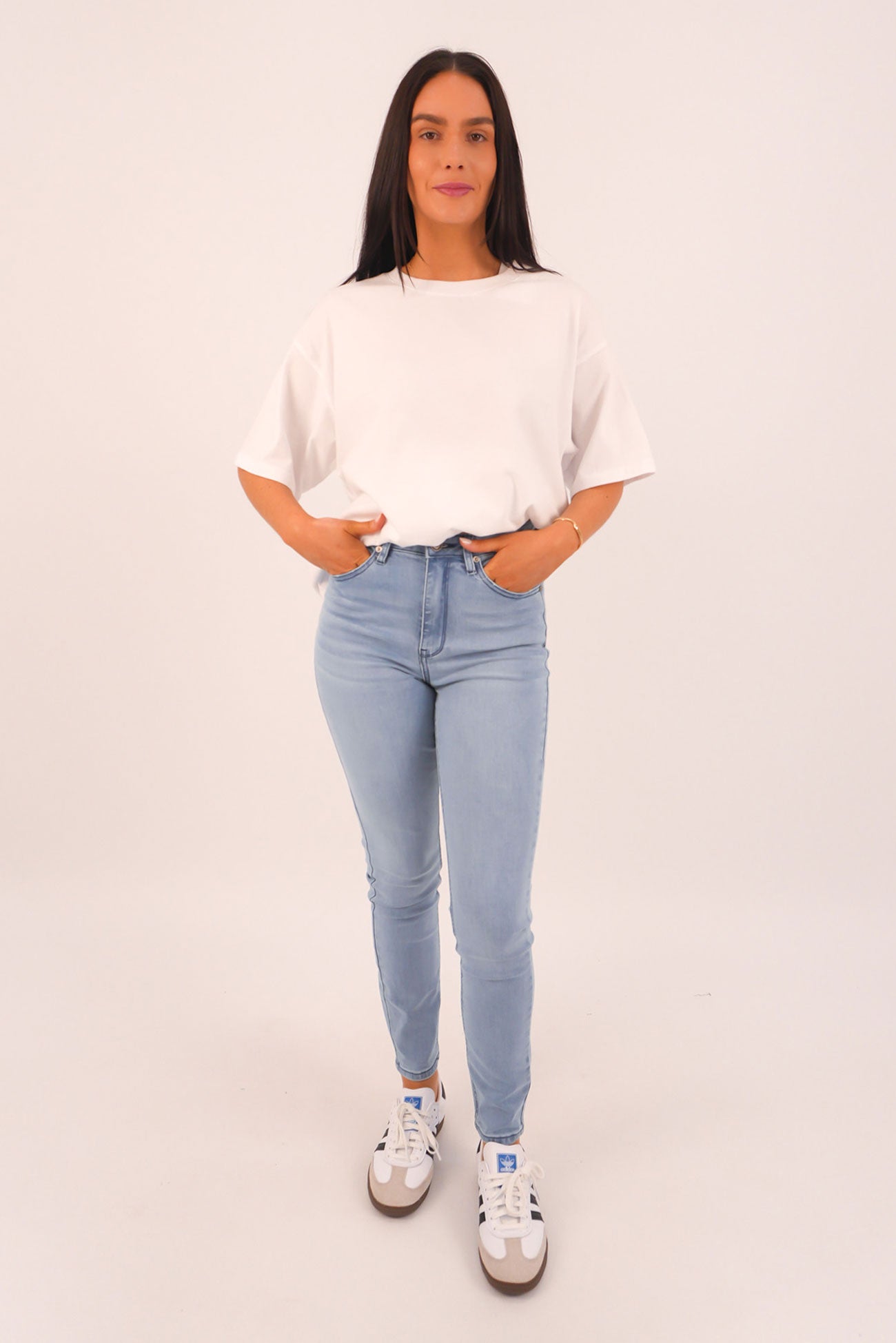 The Vice High Skinny Jean Clean Indigo