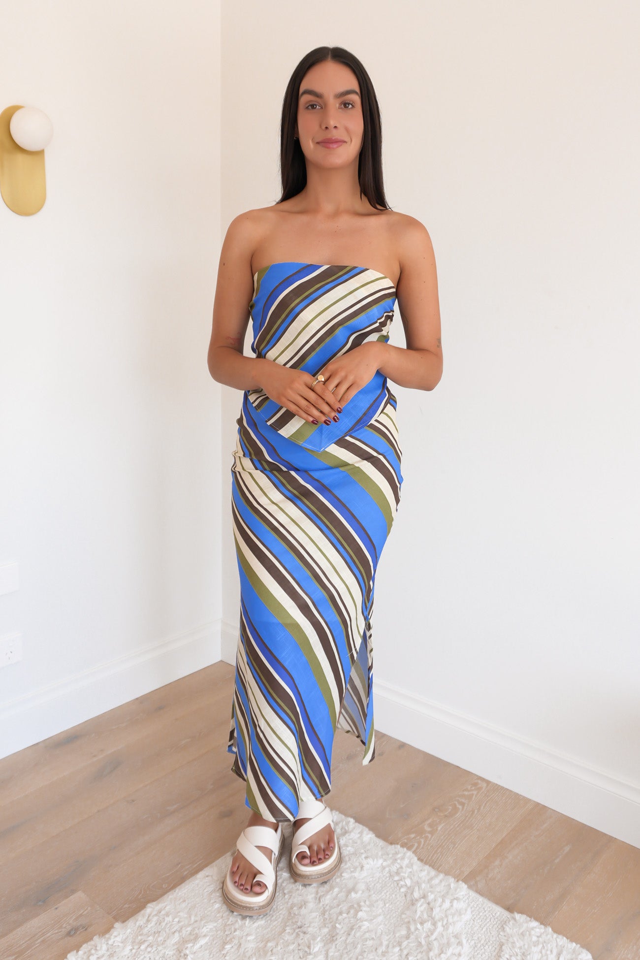 Tiralee Set Blue Stripe