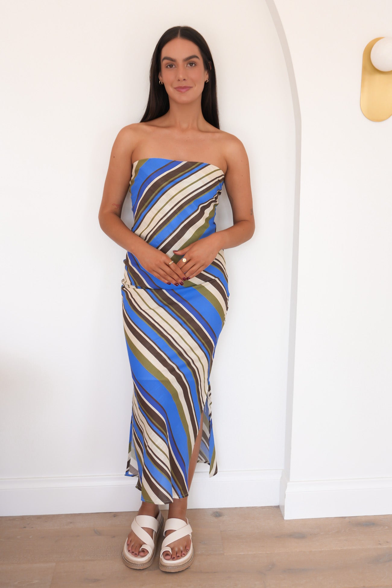 Tiralee Set Blue Stripe