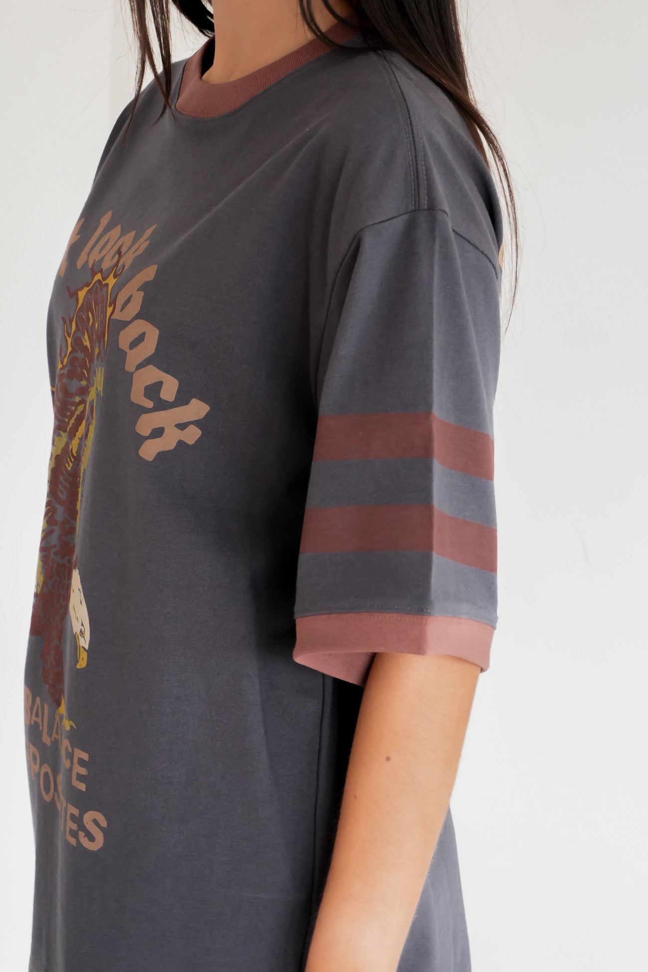 Toni Ringer Tee Washed Black