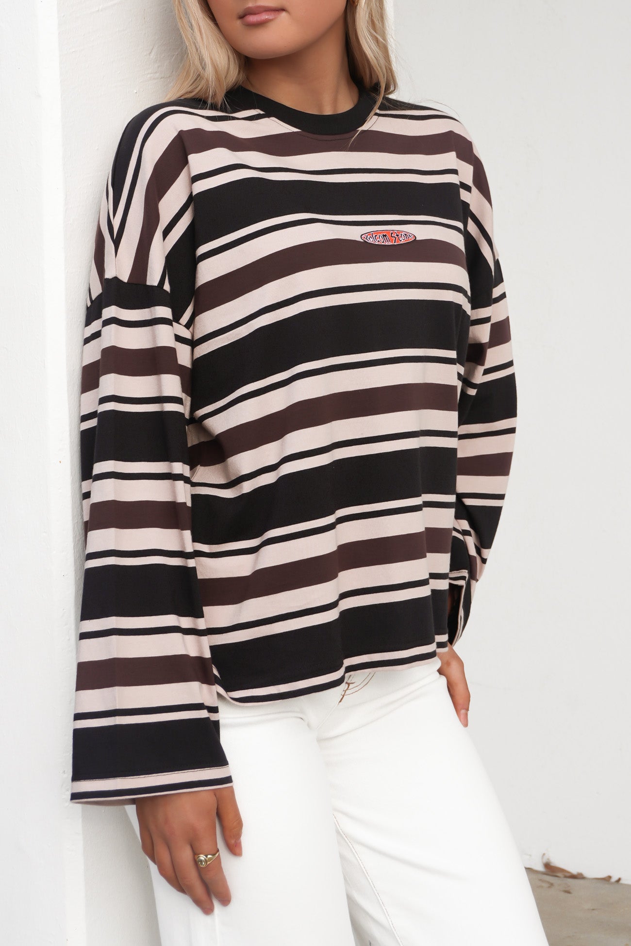 Triptronic Long Sleeve Tee Raisin