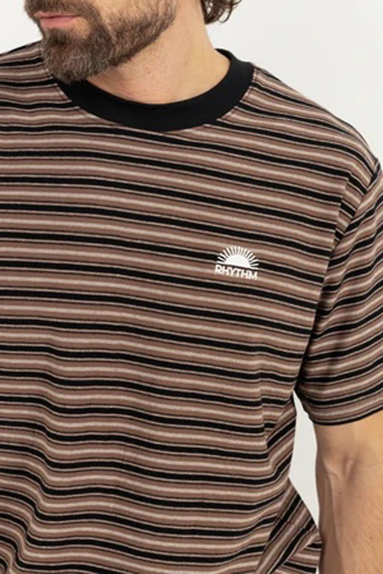 Vintage-Stripe-Short-Sleeve-T-Shirt-Latte4jpg