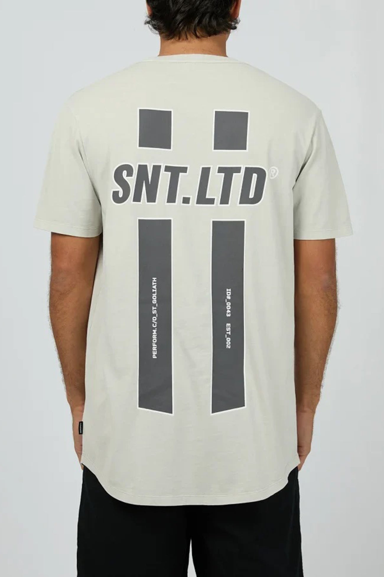 Vital Ext Scoop Tee Grey