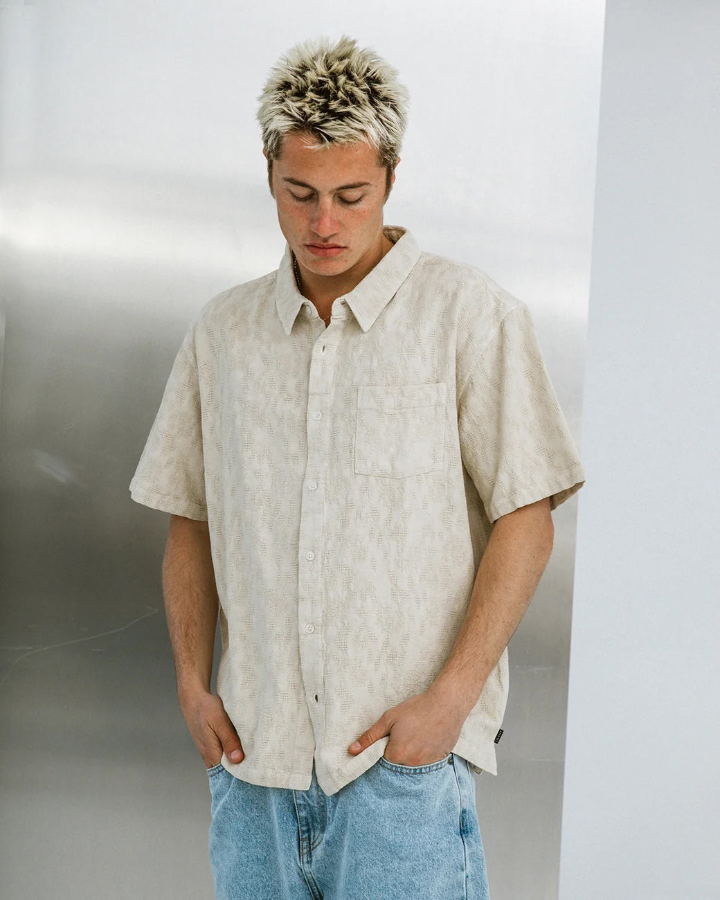 Walter Short Sleeve Shirt Natural