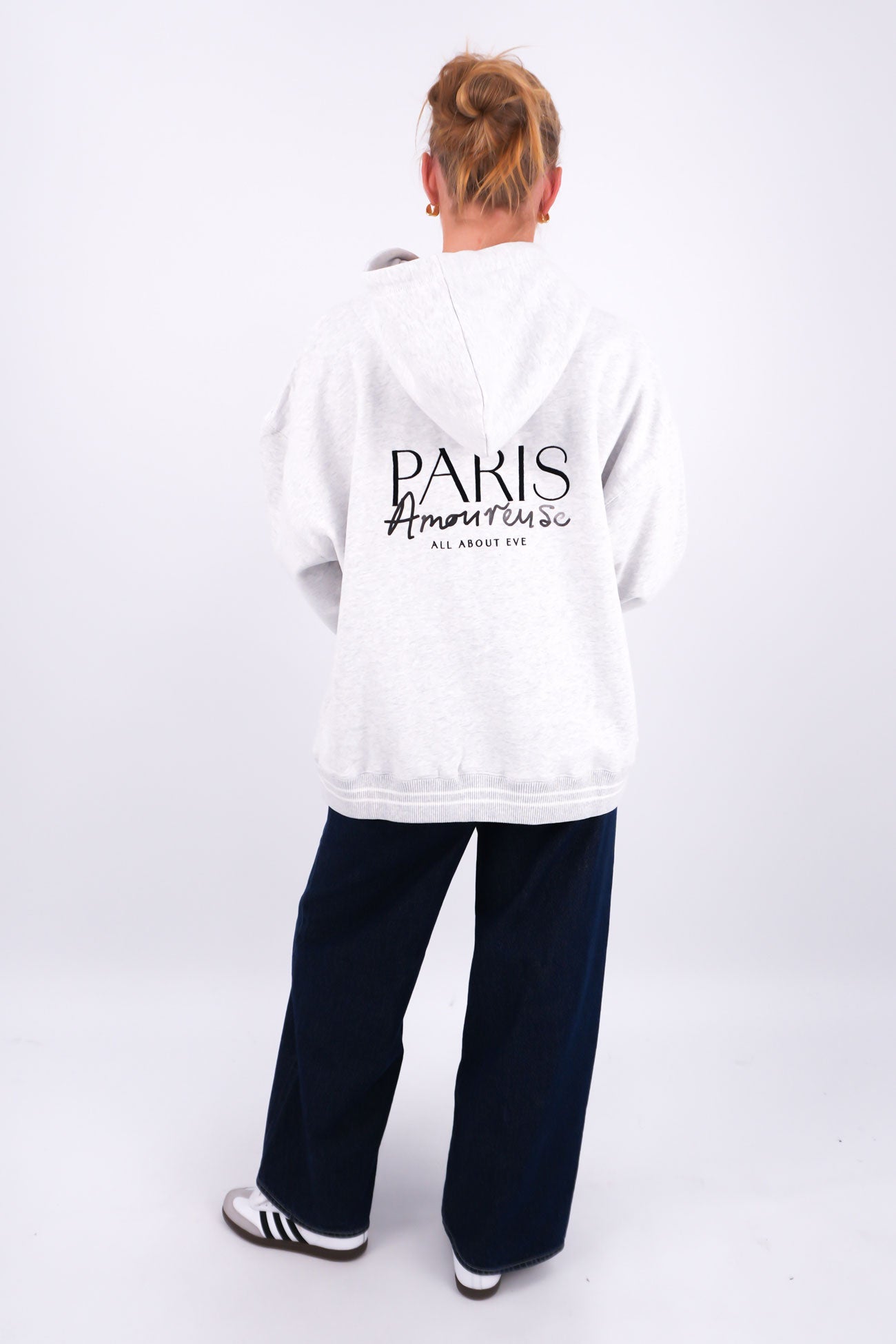 Wilder Relaxed Hoodie Snow Marle