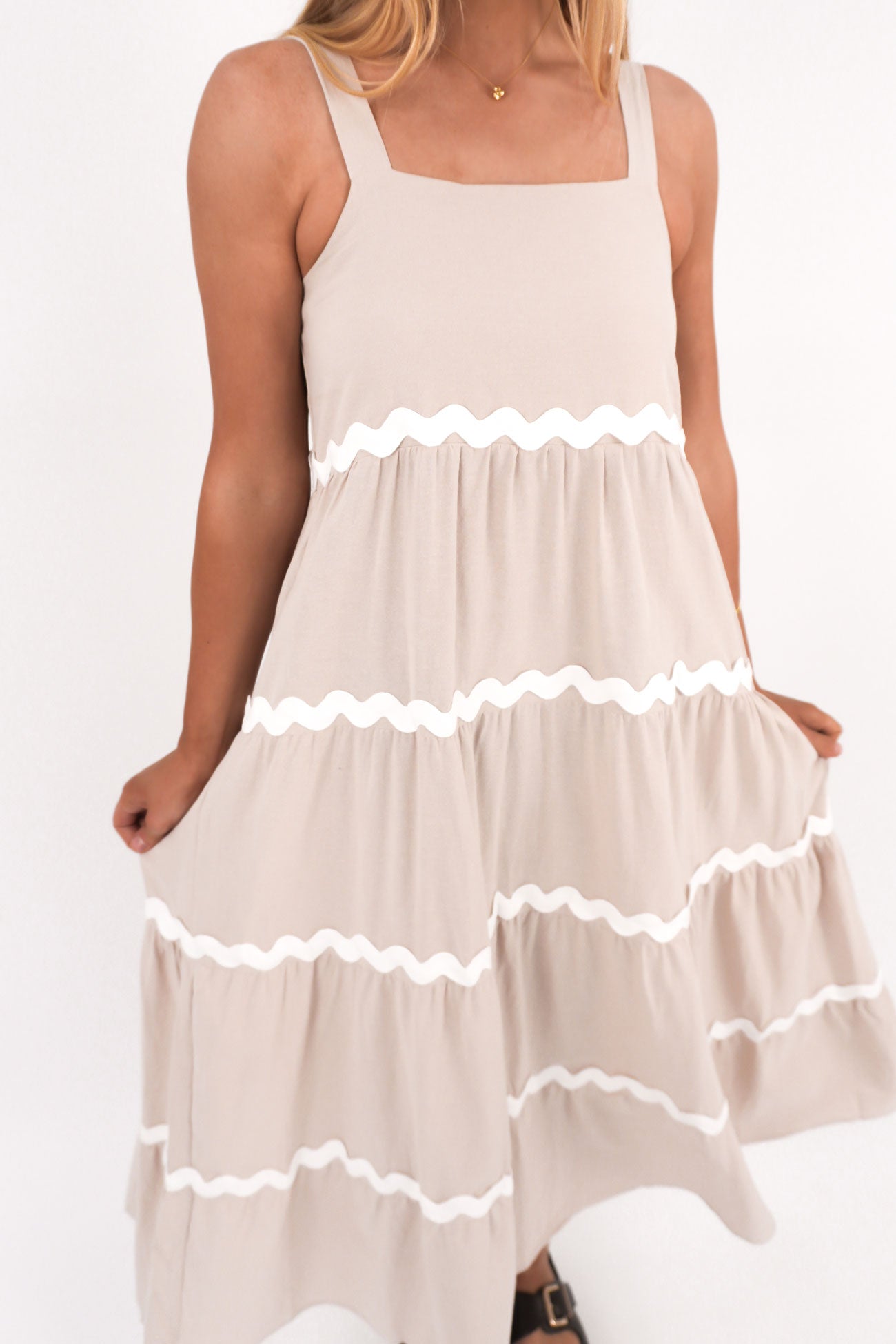 Willa Maxi Dress Natural