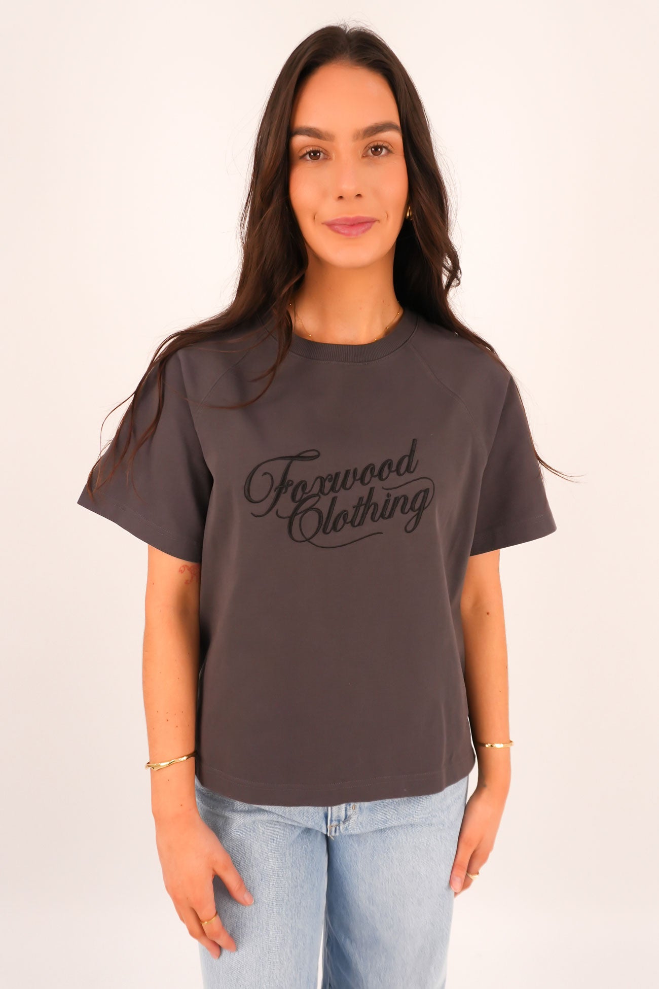 Windsor Tee Charcoal